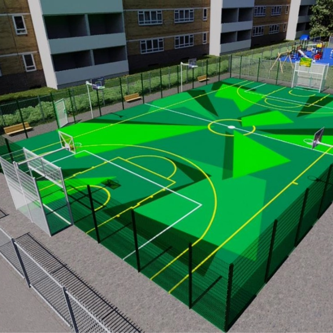 Construction Begins on Chandos Close PlayZones